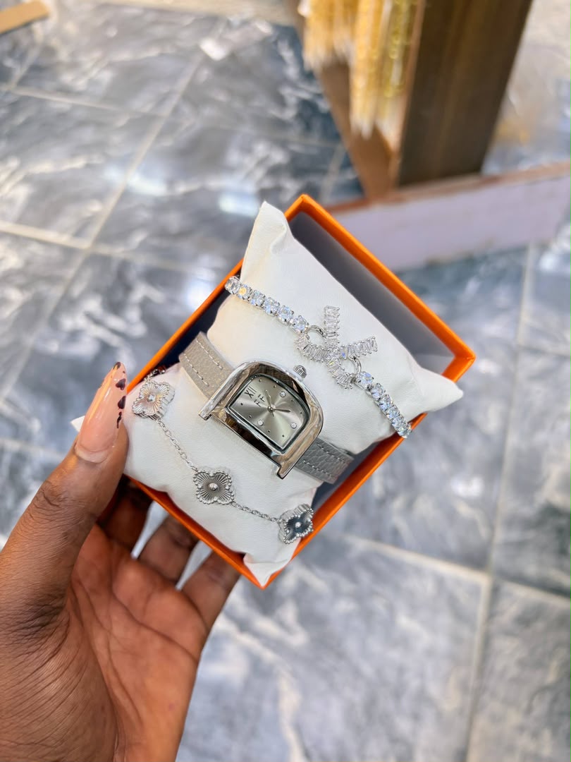Ensemble montre + bracelets