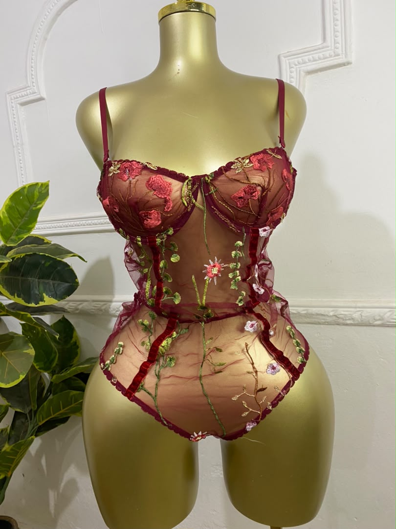 Bodysuit transparent