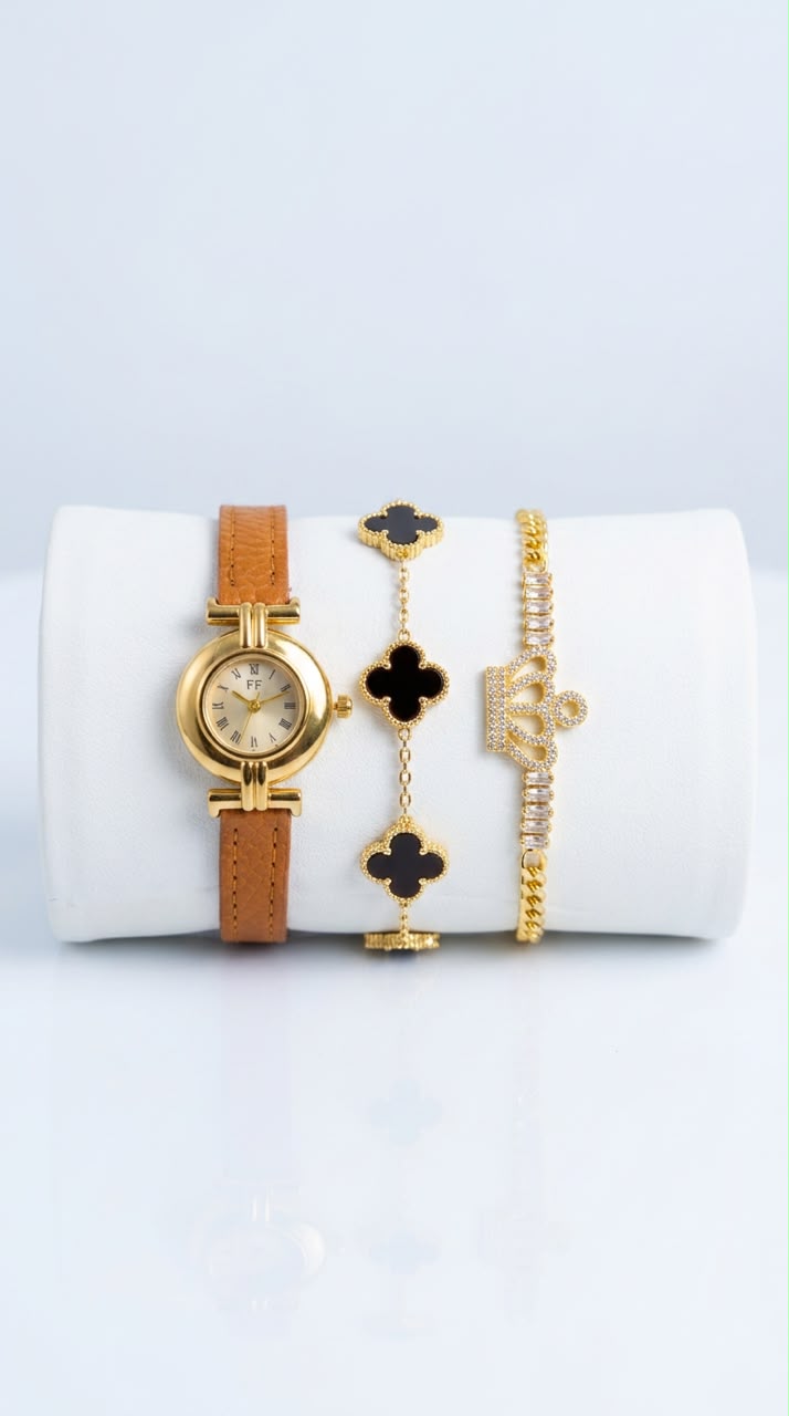 Ensemble montre + bracelets