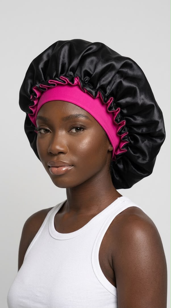 Bonnet en satin