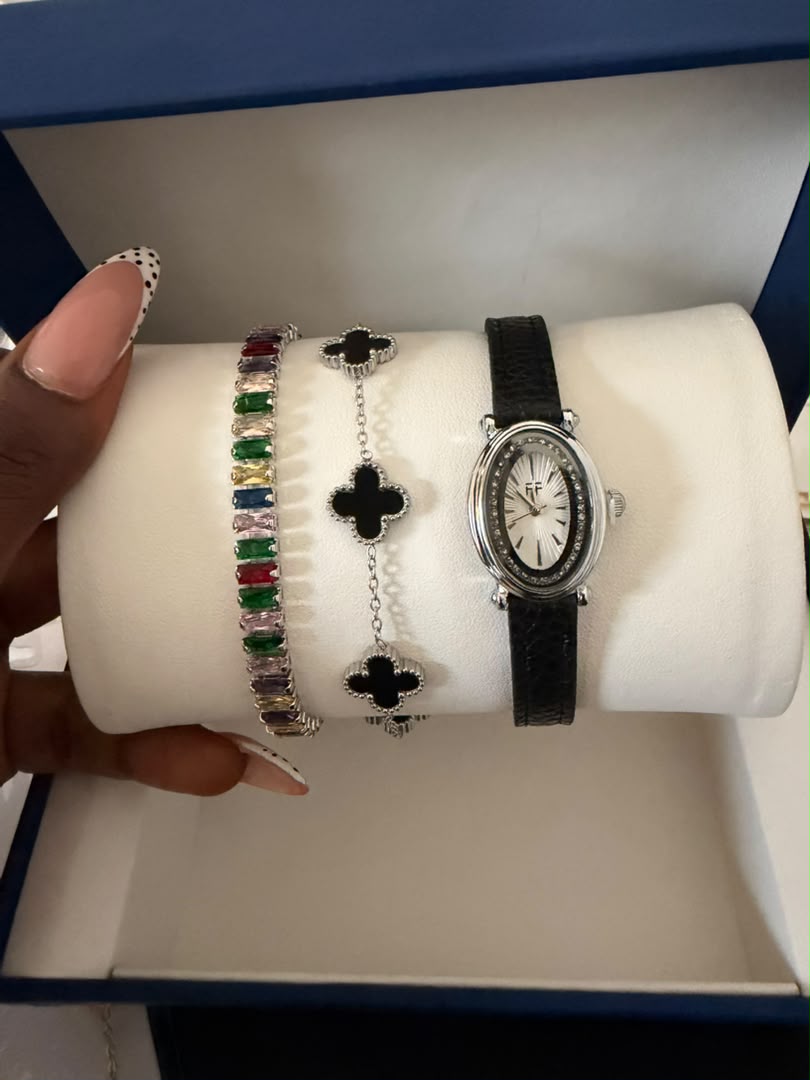 Ensemble montre + bracelets