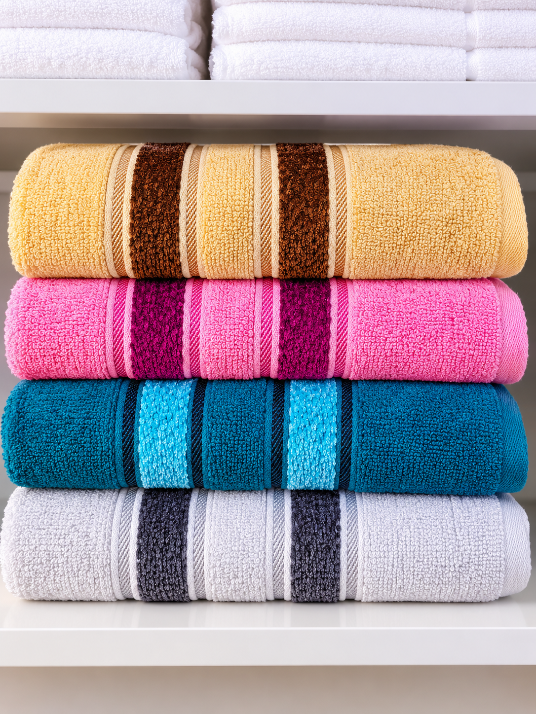 Serviettes 100% coton 